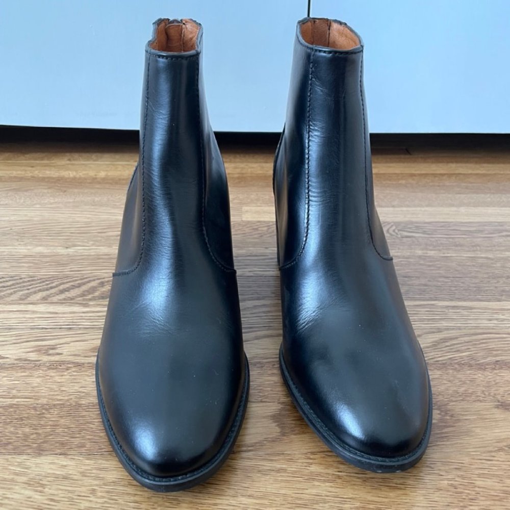 Madewell Black Leather Boots, Size 11 true to size!